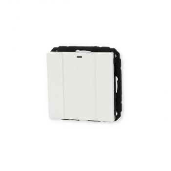 Busch-Jaeger 6731-84 Wandsender WaveLINE 1 Kanal, Studioweiß (2CKA006730A0054)
