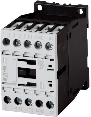 ARDEBO.de Eaton DILM12-10 Leistungsschütz, 3-polig + 1 Schließer, 5,5 kW/400 V/AC3 (276832)