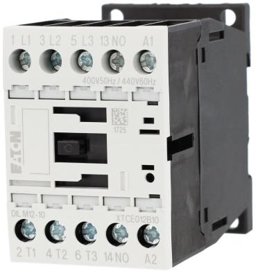 Eaton DILM12-10 Leistungsschütz, 3-polig + 1 Schließer, 5,5 kW/400 V/AC3 (276832)