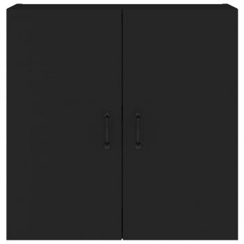 Wandschrank Schwarz 60x31x60 cm Holzwerkstoff