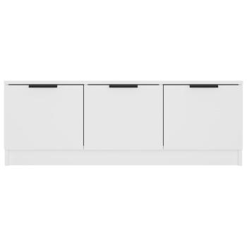 TV-Schrank Weiß 102x35x36,5 cm Holzwerkstoff