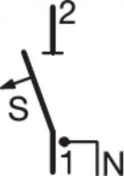 Hager HTS116E SLS-Schalter 1-Polig, E-Charakteristik, 16A, für Sammelschiene QuickConnect