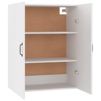 Hängeschrank Weiß 69,5x34x90 cm Holzwerkstoff