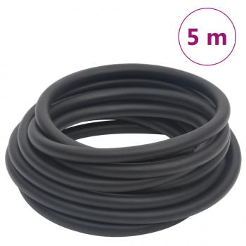 ARDEBO.de - Hybrid-Luftschlauch Schwarz 0,6" 5 m Gummi und PVC