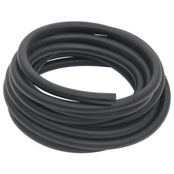 Hybrid-Luftschlauch Schwarz 0,6" 5 m Gummi und PVC