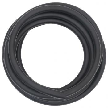 Hybrid-Luftschlauch Schwarz 0,6" 5 m Gummi und PVC