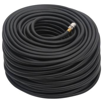 Hybrid-Luftschlauch Schwarz 0,6" 100 m Gummi und PVC