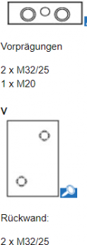 Eaton CI-K4-125-M Isolierstoffgehäuse CI-K4, H x B x T = 240 x 160 x 125 mm, + Montageplatte (206897)