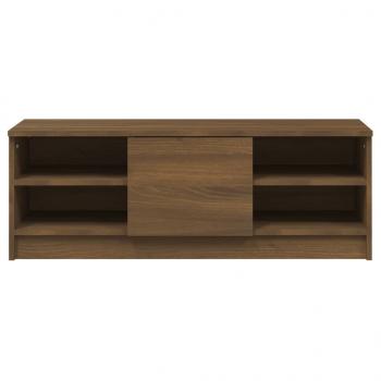 TV-Schrank Braun Eichen-Optik 102x35,5x36,5 cm Holzwerkstoff