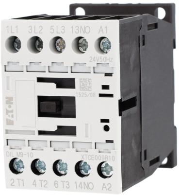 Eaton DILM9-10(24V50HZ) Leistungsschütz 4kW/400V, AC-betätigt (276677)