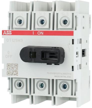ABB OT125M3 Lasttrennschalter, 3P (1SCA022429R9140)