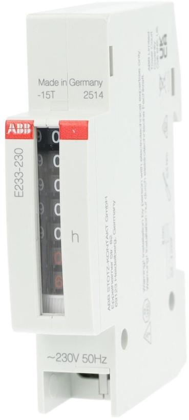 ABB E233-230 Betriebsstundenzähler 230V,50Hz (2CDE100000R1601)
