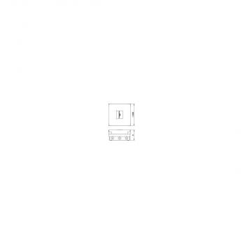 OBO Bettermann UDHOME4 2V V Bodentank, kpl. 3fach VDE-Steckdose, Edelstahl (7427200)