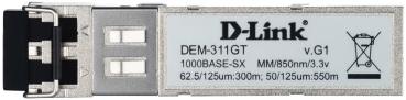 D-Link 1-Port Mini GBIC Transceiver-Modul für 1000Base-SX (DEM-311GT)