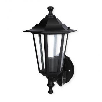 ARDEBO.de Eglo Laterna 4 Wandleuchte, E27, 60W, schwarz (22468)