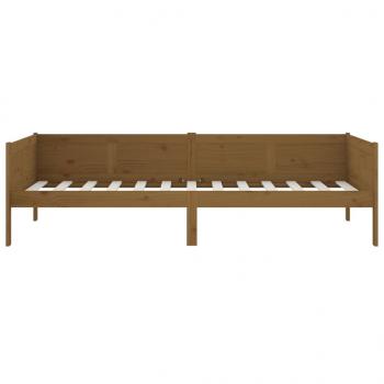 Tagesbett Honigbraun Massivholz Kiefer 80x200 cm