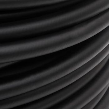Hybrid-Luftschlauch Schwarz 0,6" 20 m Gummi und PVC