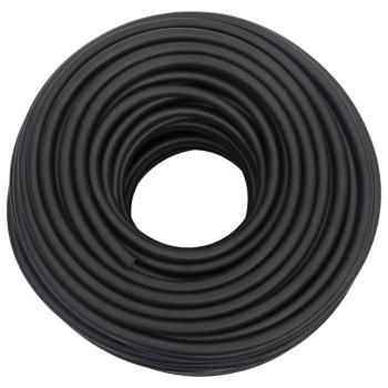Hybrid-Luftschlauch Schwarz 0,6" 20 m Gummi und PVC