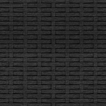 2-tlg. Garten-Lounge-Set mit Kissen Schwarz Poly Rattan