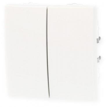 ARDEBO.de Berker 85142188 Taste, 2fach, S.1/B.3/B.7, polarweiß matt