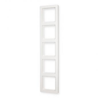 Berker 10156089 Rahmen, 5-fach, Q.1, polarweiß samt