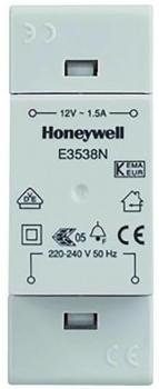 ARDEBO.de Honeywell Home E3538N Klingeltrafo VDE, 230V/1, 1,5A, 93x34x60 mm