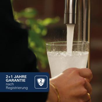 GROHE Blue Home Starter Kit, L-Auslauf, Bluetooth/WIFI, hard graphite gebürstet (31454AL1)