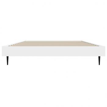 Bettgestell Weiß 90x200 cm Holzwerkstoff