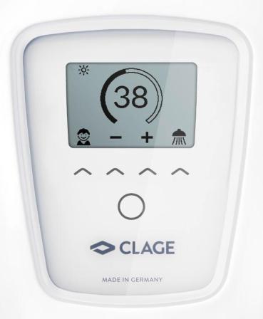 Clage DEX Next elektronischer Durchlauferhitzer, 18-27kW, EEK:A, Smarthome, MPS, weiß