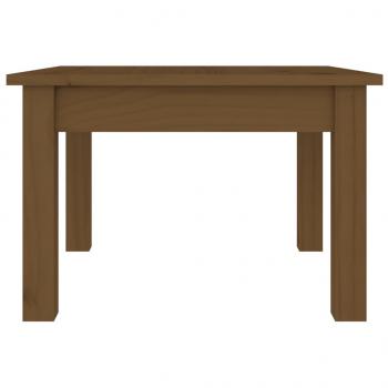 Couchtisch Honigbraun 45x45x30 cm Massivholz Kiefer