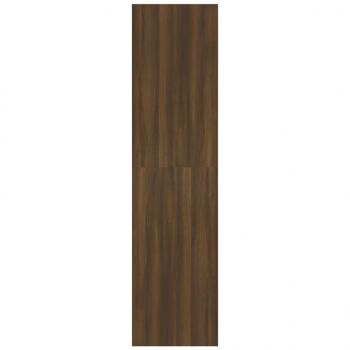 Kleiderschrank Braun Eiche-Optik 100x50x200 cm Holzwerkstoff