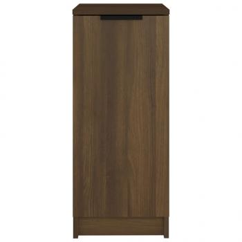 Schuhschrank Braun Eichen-Optik 30x35x70 cm Holzwerkstoff