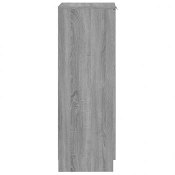 Schuhschrank Grau Sonoma 30x35x100 cm Holzwerkstoff