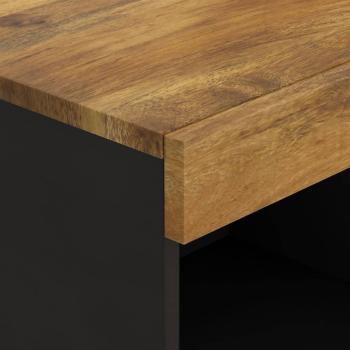 TV-Schrank 85x33x43,5 cm Massivholz Mango