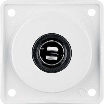 ARDEBO.de Berker 945172509 Steckdose 12 V, Integro Modul-Einsätze, Integro Flow, polarweiß glänzend