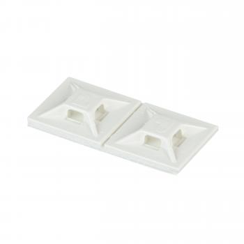 Panduit ABMM-A-C Befestigungssockel,selbstklebend,19.1x19.1mm,ABS,weiß,,VPE 100 (Menge: 100 Stück je Bestelleinheit)