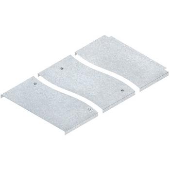 Niedax WDV 200 Deckel für WSL/WRL mit Stoßleiste, 204x3000 mm, mit Drehriegel, Stahl, b (Menge: 3 m je Bestelleinheit)