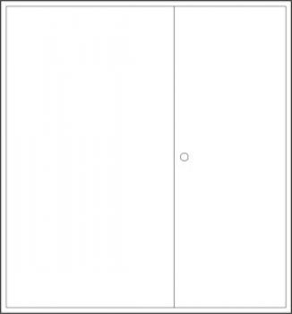 ARDEBO.de - ZSD-G59/31 Gehäuse, HxBxT=1400x1300x225mm, IP31