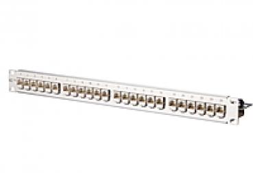 Metz Connect 130B11P1-E C6Amodul 24 Port 180°M 1HE Edelstahl