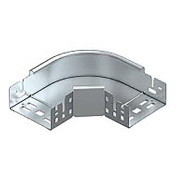 Obo Bettermann RBM 90 610 FS Bogen 90° mit Schnellverbindung 60x100, St, FS