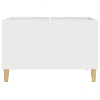 Plattenschrank Weiß 74,5x38x48 cm Holzwerkstoff