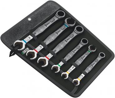 Primium 05020022001 JOKER Maul-Ringratschen-Schlüssel Set 6-tlg., inkl. 2 x Doppelmaul J