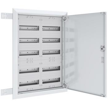 Abn UK25 Feldverteiler UP/HW T:110mm 120TE 2 x 5-Reihig für REG, mit Volltüre