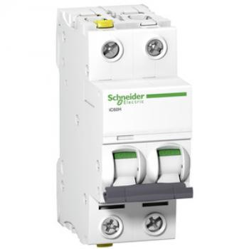 ARDEBO.de - A9F07206 Leitungsschutzschalter iC60H, 2P, 6A, C Charakteristik