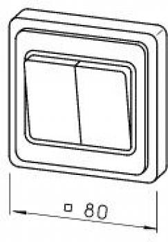 Helios MVB Betriebsschalter 0-1-2 (6091)