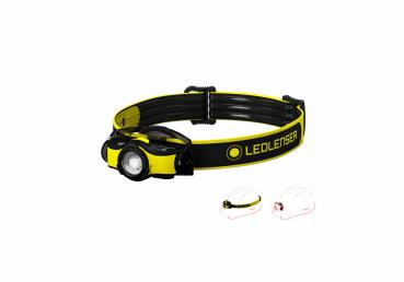 Led Lenser® 502025 iH5R Wiederaufladbare und dimmbare Profi-Stirnlampe
