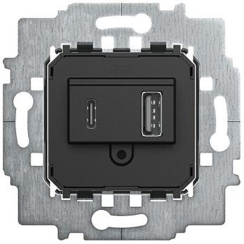 ARDEBO.de - 6475 U 6475 U Netzteil-Einsatz, USB A+C