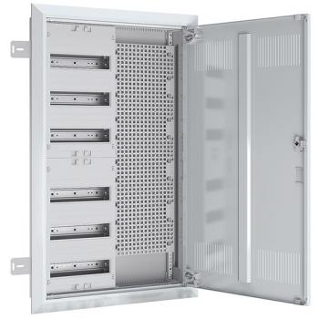 Abn UK26RM8750 Feldverteiler UP/HW T:110mm mit Lüftungstüre 6 Reihen REG Mediafeld L