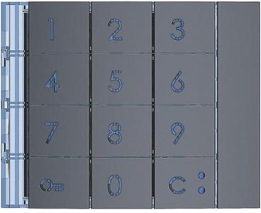 ARDEBO.de Bticino (353003) Frontblende für Codelock-/Tastatur-Modul