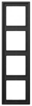 ARDEBO.de Jung AL 2984 D Rahmen, 4fach, aluminium lackiert
